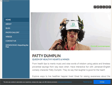 Tablet Screenshot of pattydumplin.com